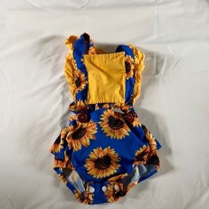 Newborn Sunflower Outfit